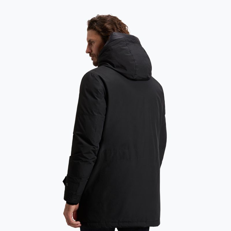 Płaszcz ocieplany męski Woolrich Polar High Collar Parka black 3