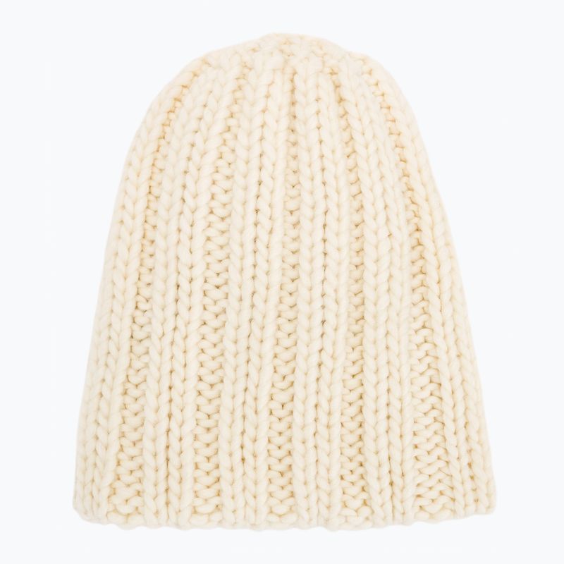 Czapka zimowa damska Woolrich Chunky Beanie 2026 milky cream 4