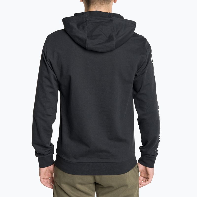 Bluza męska EA7 Emporio Armani Train Logo Series Hoodie Extended Logo Coft night blue/white logo 2