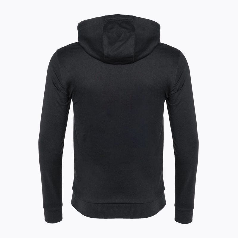 Bluza męska EA7 Emporio Armani Train Logo Series Hoodie Extended Logo Coft night blue/white logo 6