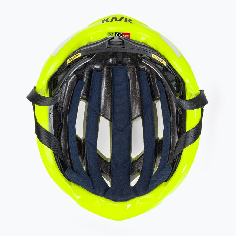 Kask rowerowy KASK Mojito 3 yellow fluo 5