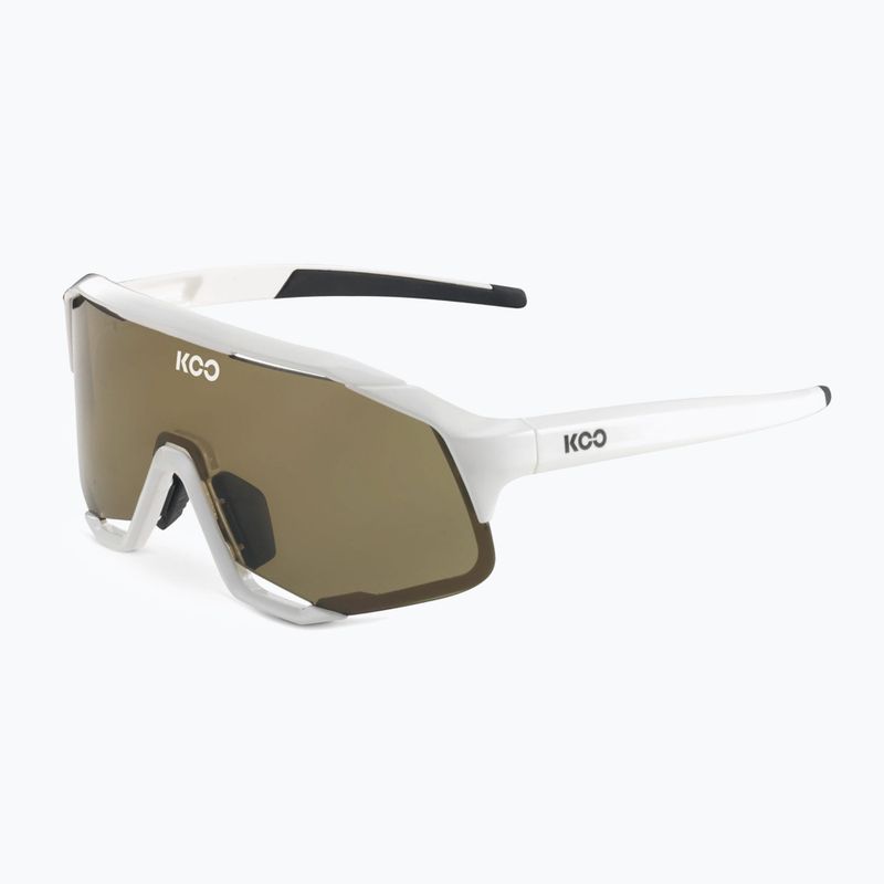 Okulary przeciwsłoneczne Koo Demos white/photochromic pink