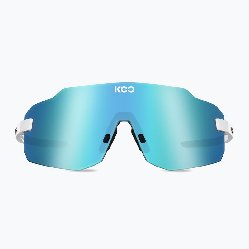 Okulary przeciwsłoneczne Koo Supernova white/turquoise mirror 2