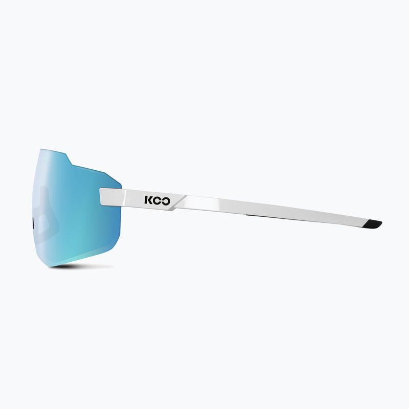 Okulary przeciwsłoneczne Koo Supernova white/turquoise mirror 3