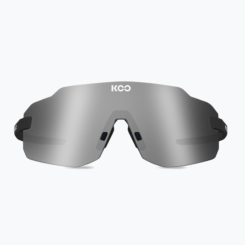 Okulary przeciwsłoneczne Koo Supernova black matt/super silver 2