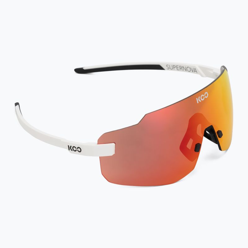 Okulary przeciwsłoneczne Koo Supernova white/red mirror