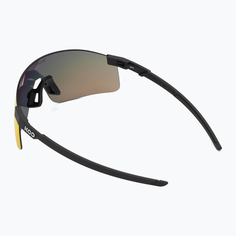 Okulary przeciwsłoneczne Koo Nova black matt/red mirror 2