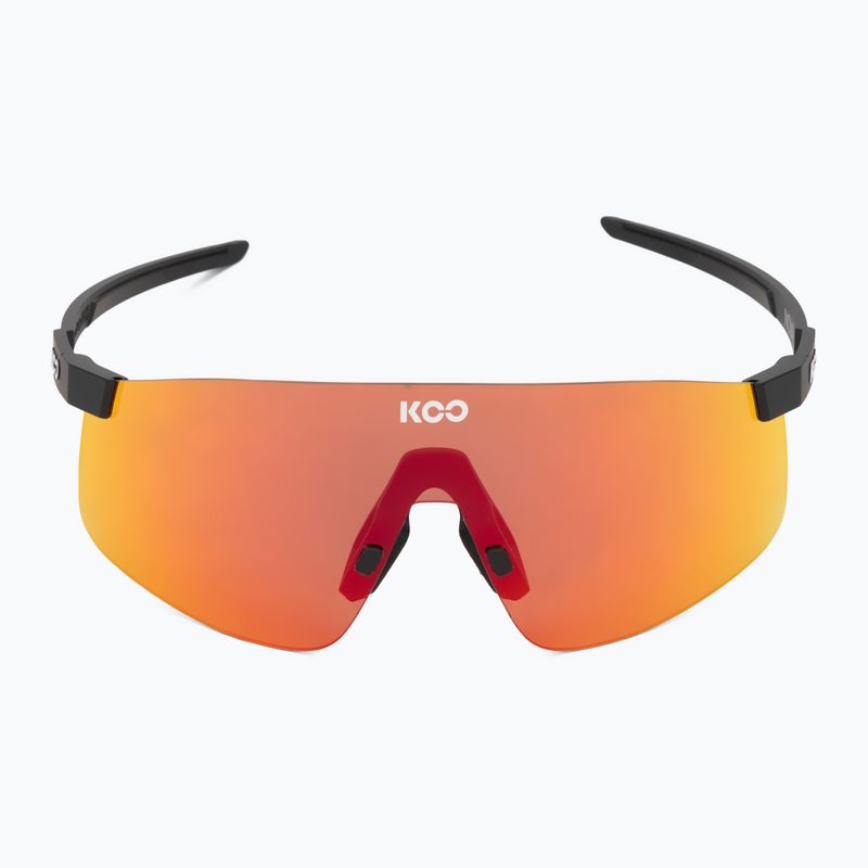 Okulary przeciwsłoneczne Koo Nova black matt/red mirror 3