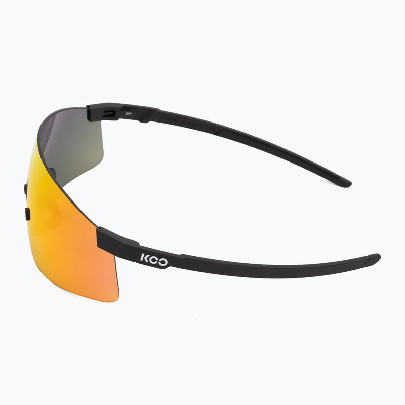 Okulary przeciwsłoneczne Koo Nova black matt/red mirror 4