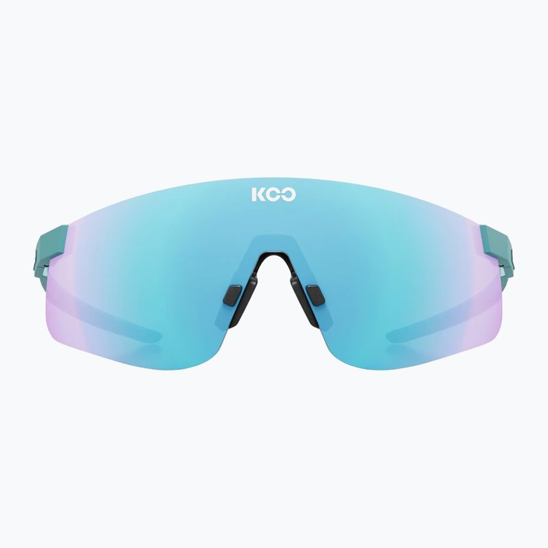 Okulary przeciwsłoneczne Koo Nova acqua matt/turquoise mirror 2