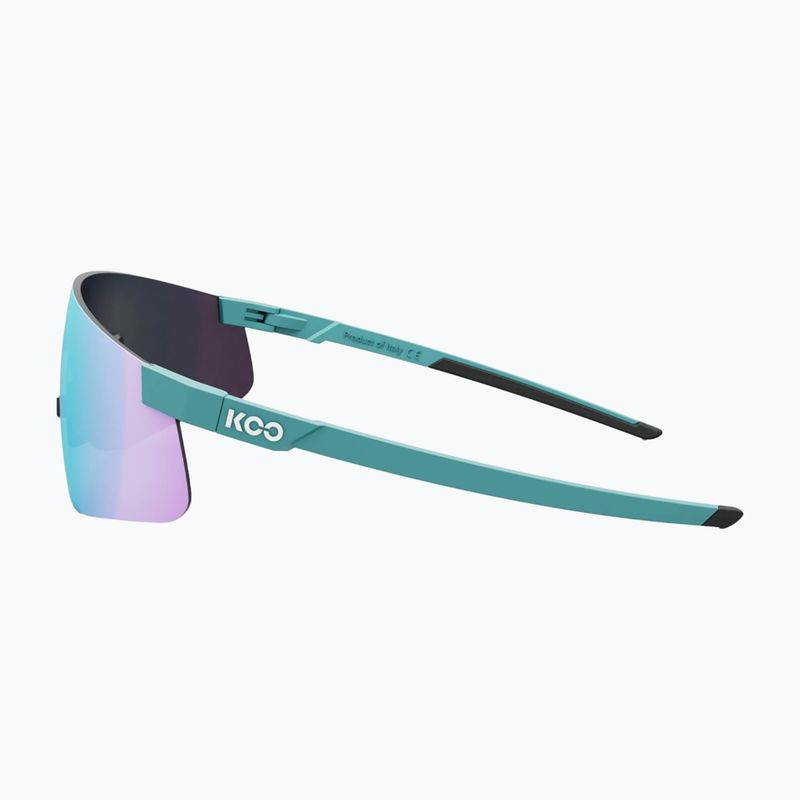 Okulary przeciwsłoneczne Koo Nova acqua matt/turquoise mirror 3