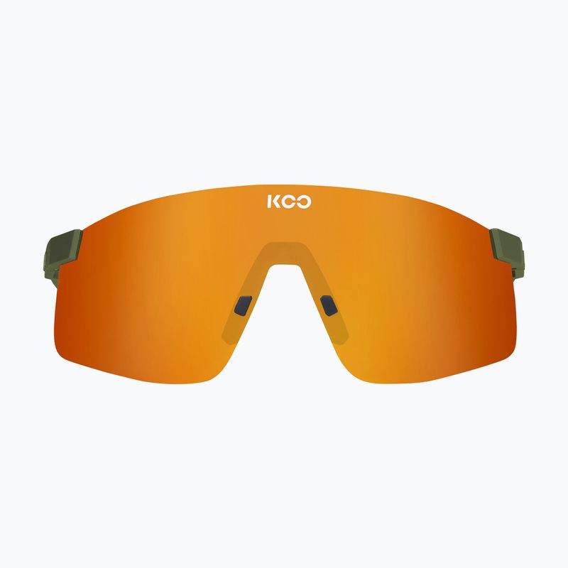 Okulary przeciwsłoneczne Koo Nova olive green matt/orange mirror 2