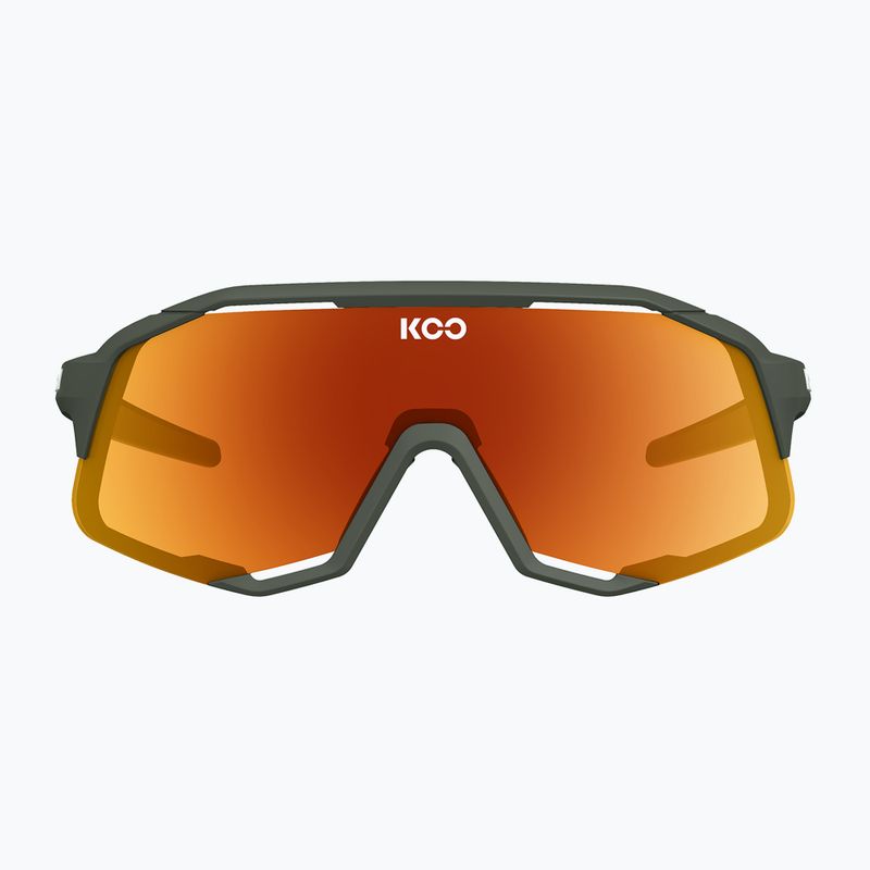 Okulary przeciwsłoneczne Koo Demos green matt/orange mirror 2