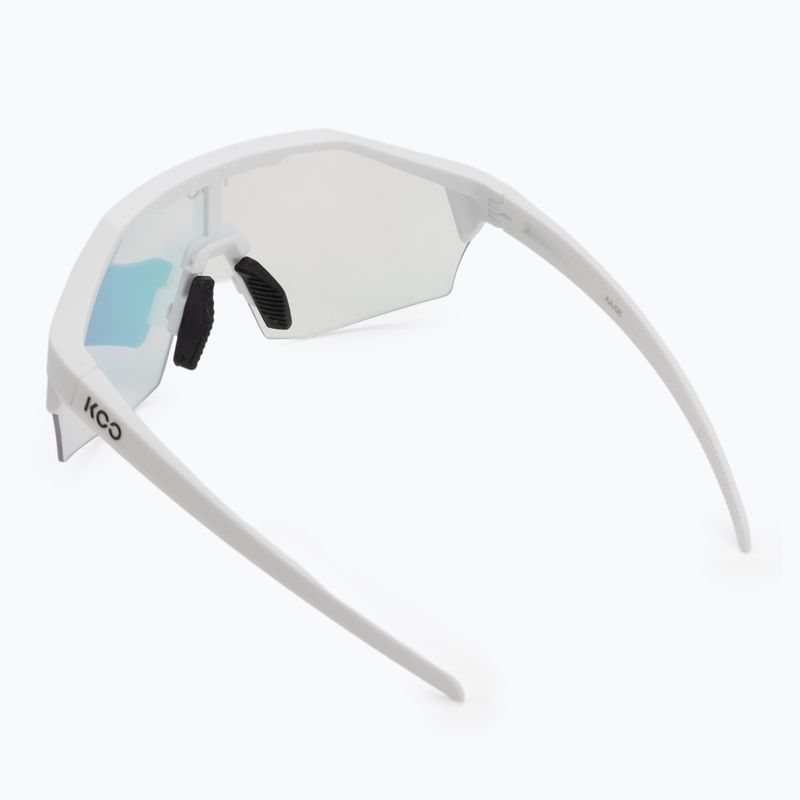 Okulary przeciwsłoneczne Koo Alibi white matt/photochromic fuchsia 2