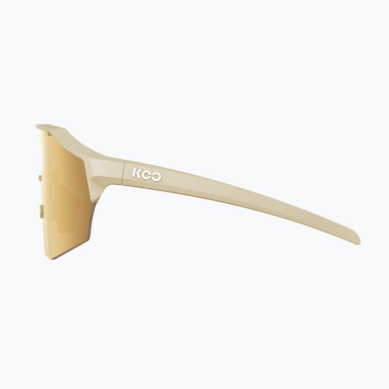 Okulary przeciwsłoneczne Koo Alibi sand matt/gold mirror 3