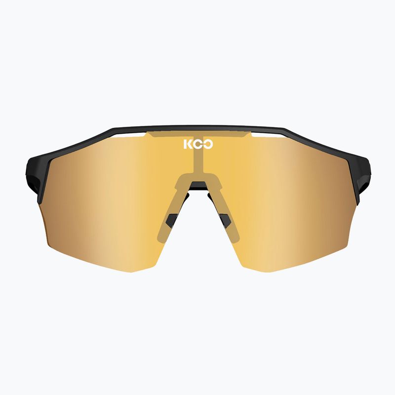 Okulary przeciwsłoneczne Koo Alibi black matt/gold mirror 2