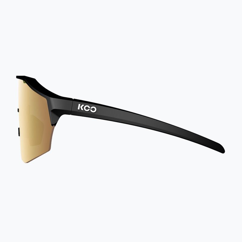 Okulary przeciwsłoneczne Koo Alibi black matt/gold mirror 3