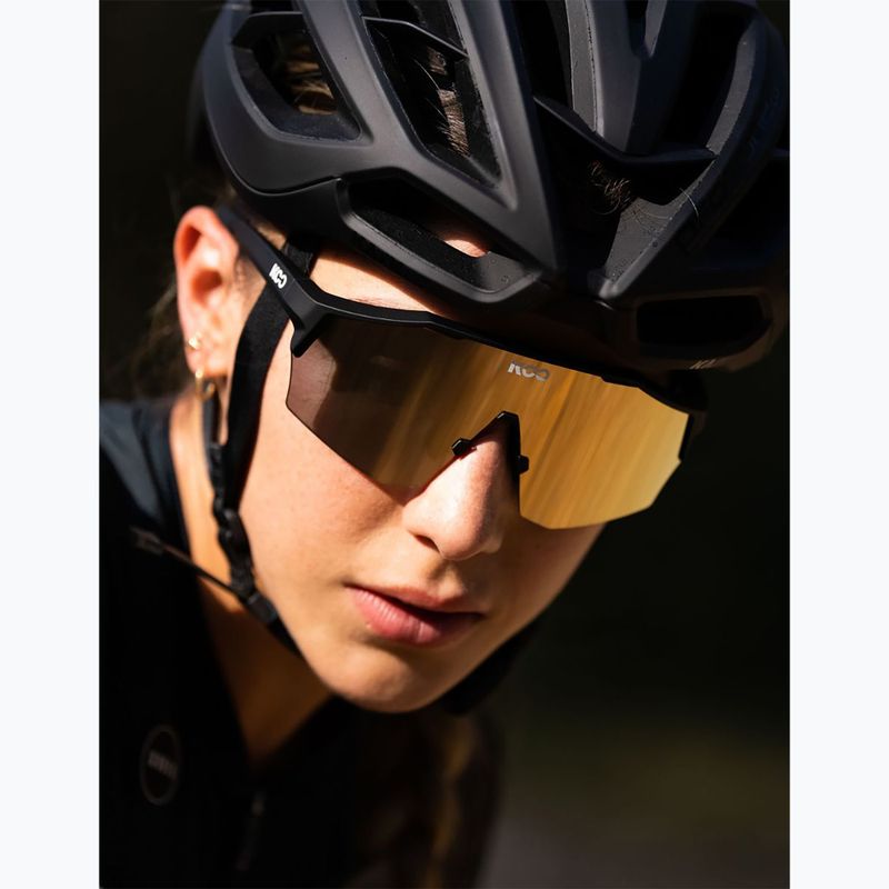 Okulary przeciwsłoneczne Koo Alibi black matt/gold mirror 4