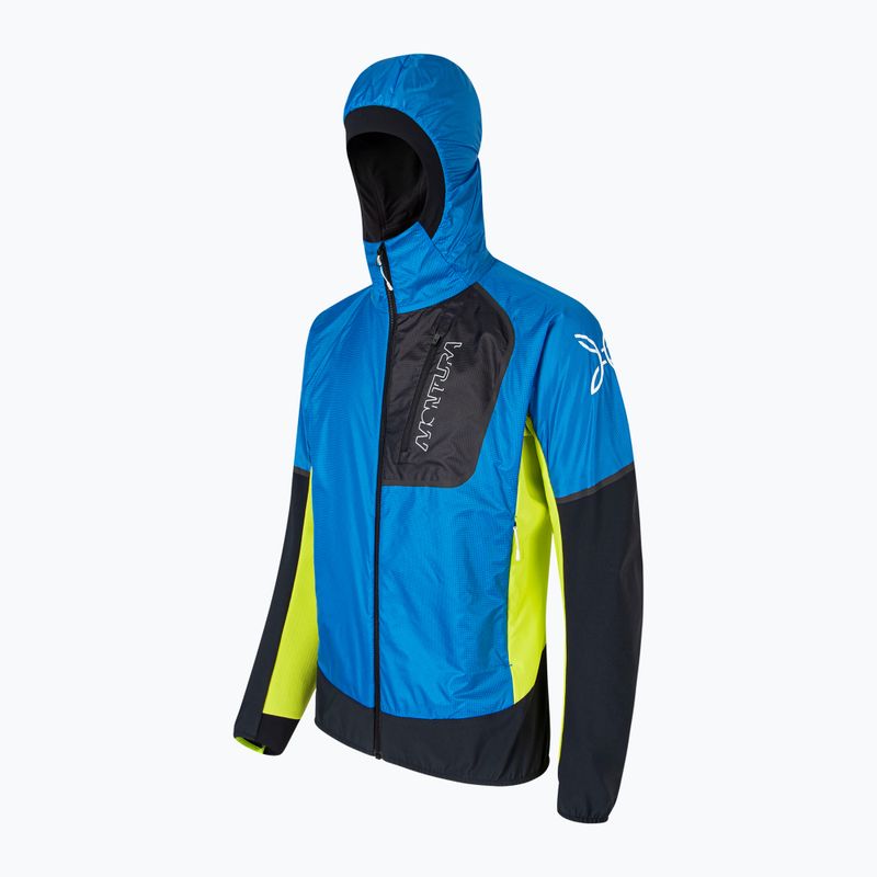 Kurtka hybrydowa męska Montura Insight Plus Hybrid celeste/verde lime 3