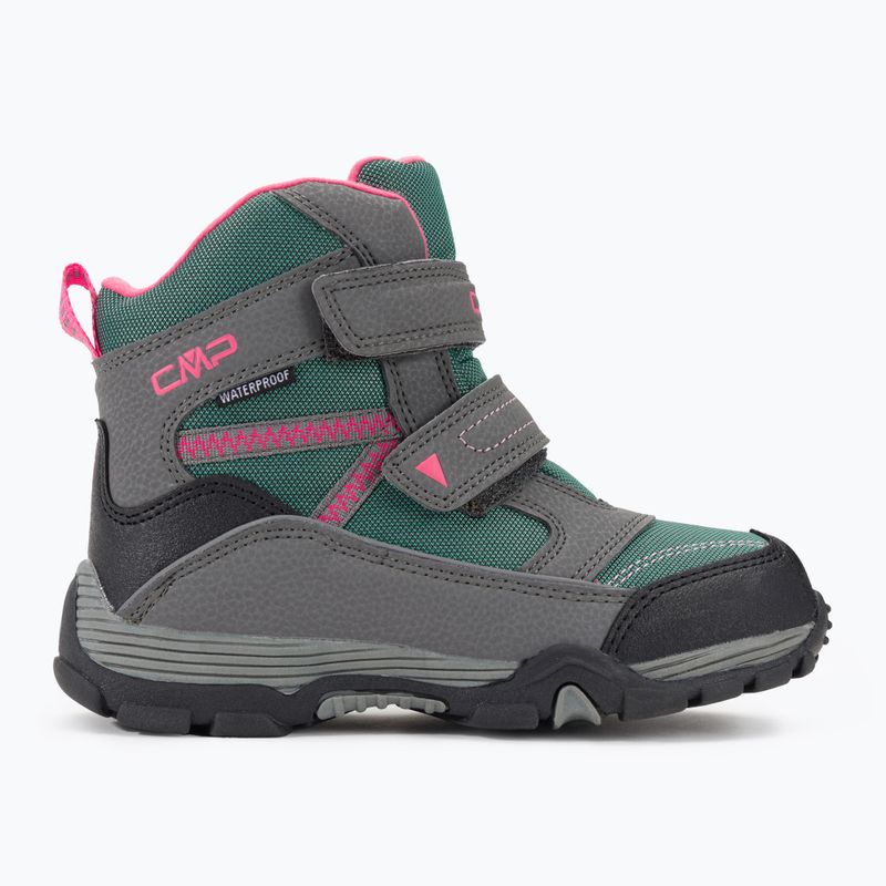 Śniegowce juniorskie CMP Pyry Snowboots Wp graffite/acqua 2