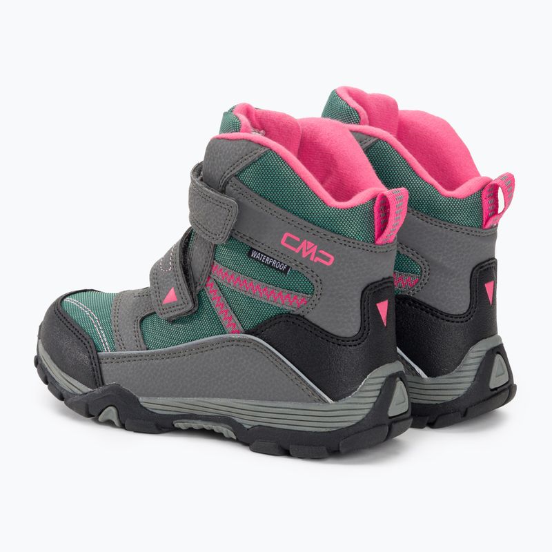Śniegowce juniorskie CMP Pyry Snowboots Wp graffite/acqua 3