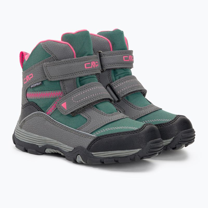 Śniegowce juniorskie CMP Pyry Snowboots Wp graffite/acqua 4