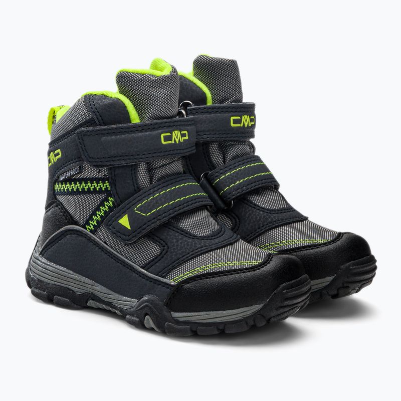 Śniegowce juniorskie CMP Pyry Snowboots Wp antracite/ghiaccio 4