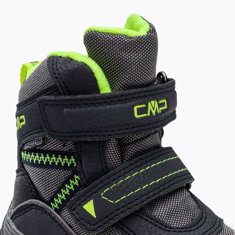 Śniegowce juniorskie CMP Pyry Snowboots Wp antracite/ghiaccio 9