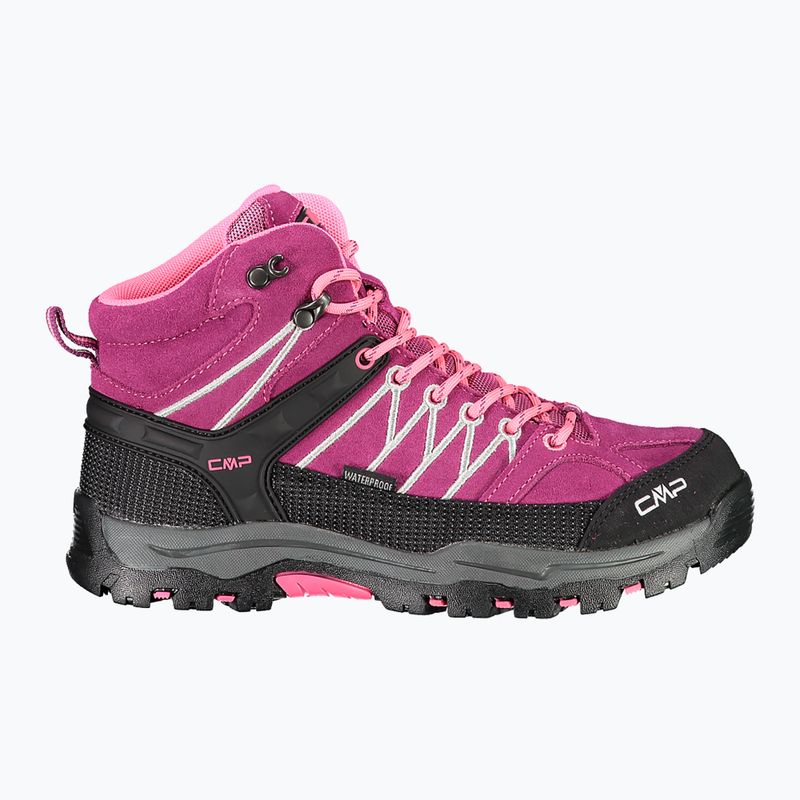 Buty trekkingowe juniorskie CMP Rigel Mid berry / pink fluo 9