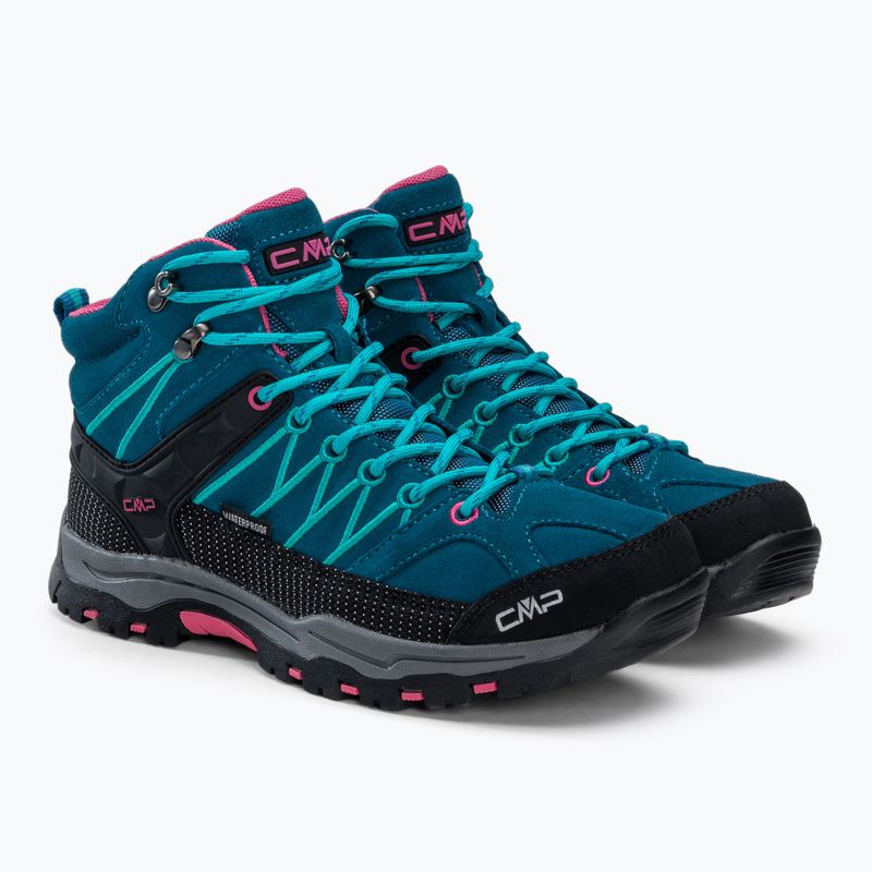 Buty trekkingowe juniorskie CMP Rigel Mid Wp deep lake/baltic 5