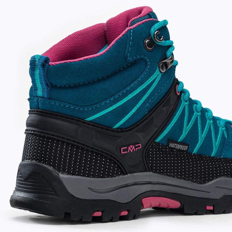Buty trekkingowe juniorskie CMP Rigel Mid Wp deep lake/baltic 9
