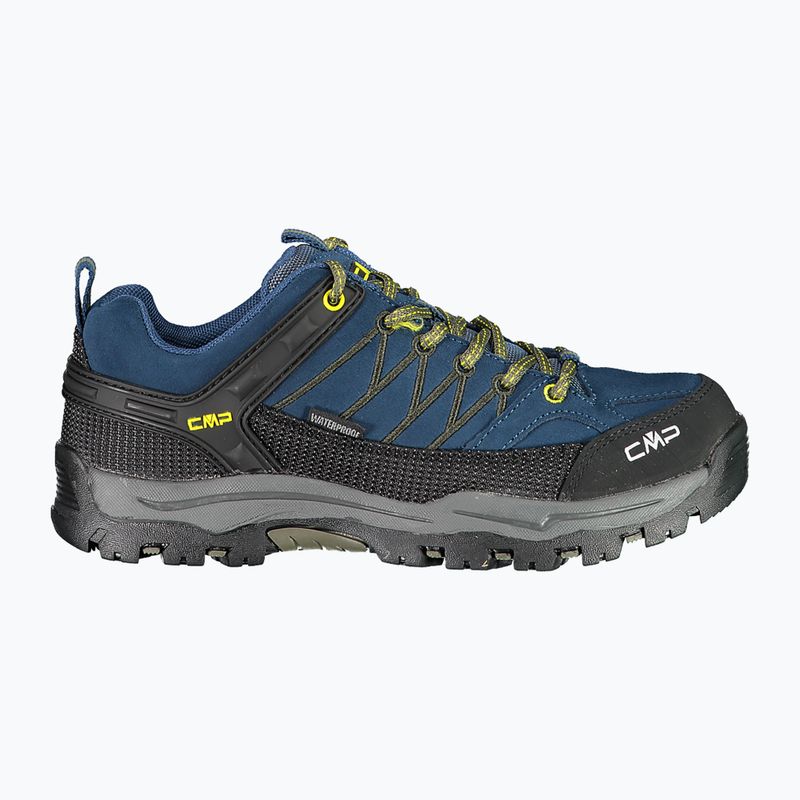 Buty trekkingowe juniorskie CMP Rigel Low Wp blue ink / yellow 9