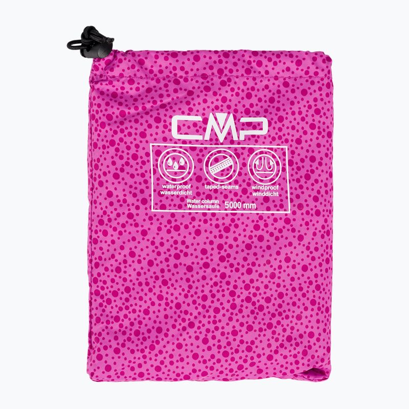 Kurtka przeciwdeszczowa dziecięca CMP 31X7295 Rain Fix malva 6