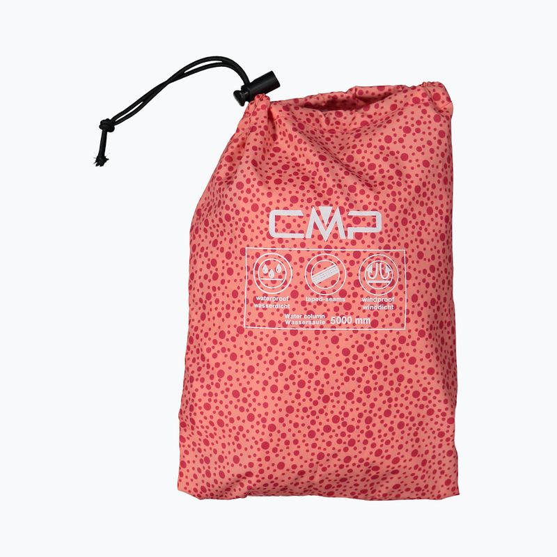 Kurtka przeciwdeszczowa damska CMP 31X7296 Rain Fix corallo 4
