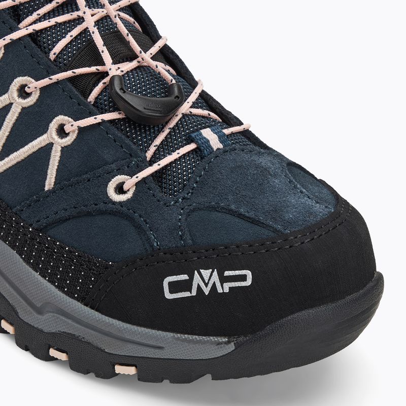 Buty trekkingowe dziecięce CMP Rigel Mid Wp asphalt/rose 7