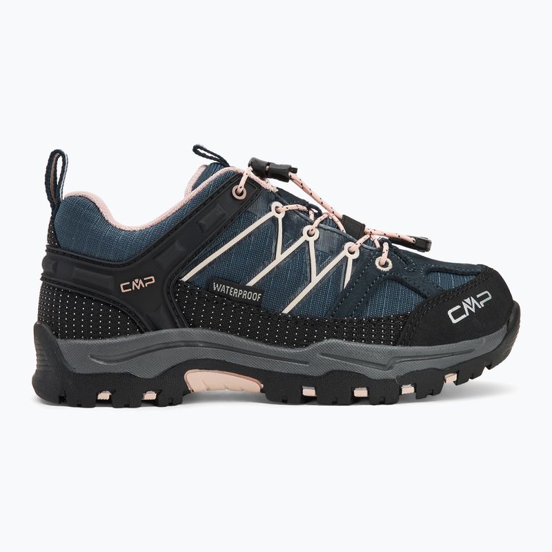 Buty trekkingowe dziecięce CMP Rigel Low Wp asphalt/rose 2
