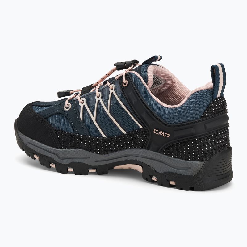 Buty trekkingowe dziecięce CMP Rigel Low Wp asphalt/rose 3