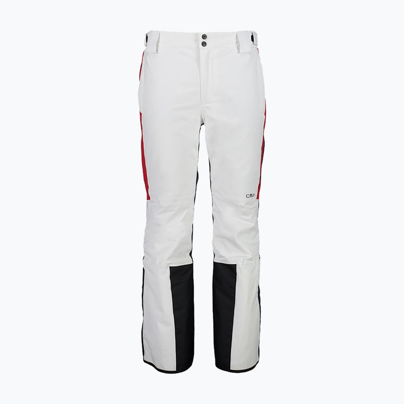 Spodnie narciarskie męskie CMP 30W0487 bianco/titanio