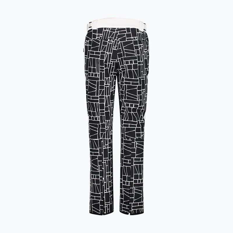 Spodnie narciarskie damskie CMP 31W0046 nero/bianco 9