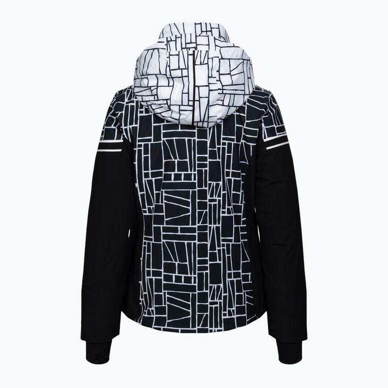 Kurtka narciarska damska CMP 31W0076 nero/bianco 2