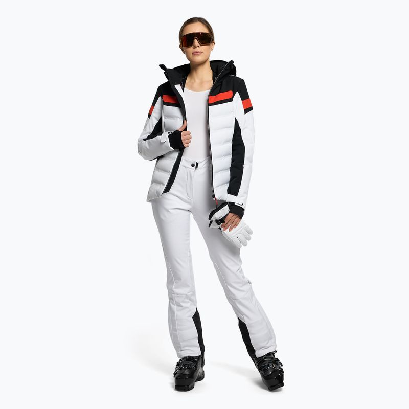 Kurtka narciarska damska CMP 31W0166 bianco 2