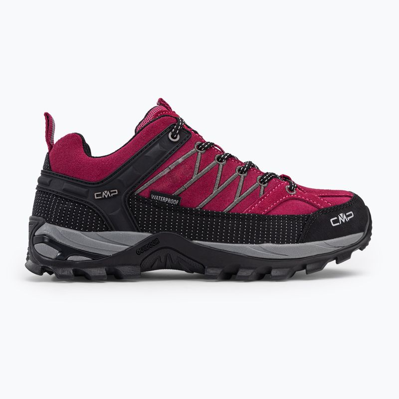 Buty trekkingowe damskie CMP Rigel Low Wp sangria/grey 2