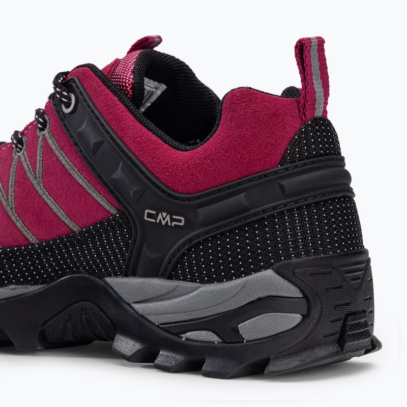 Buty trekkingowe damskie CMP Rigel Low Wp sangria/grey 12