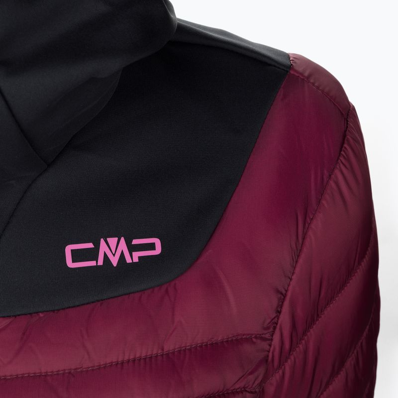 Kurtka hybrydowa damska CMP 31Z2416 amaranto 3
