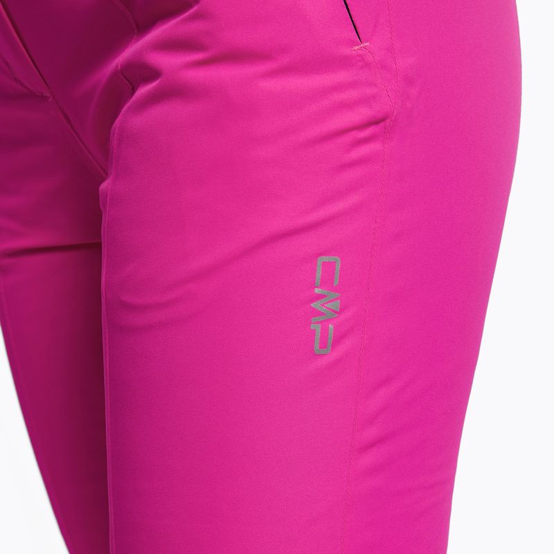 Spodnie narciarskie damskie CMP 3W20636 purple fluo 5