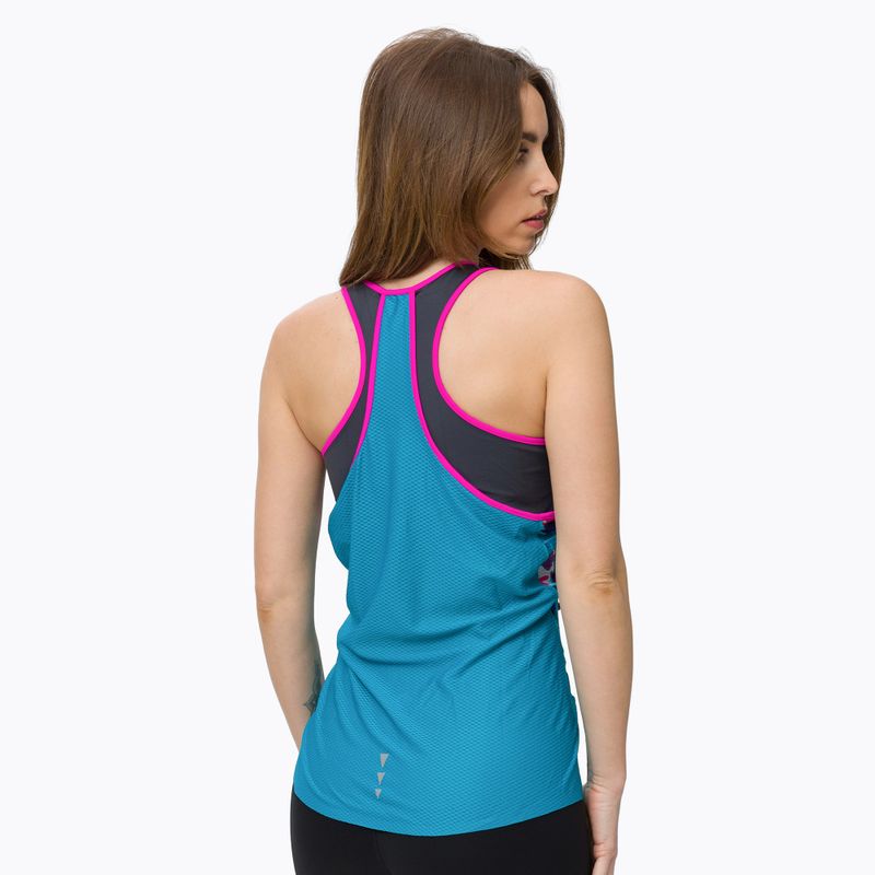 Koszulka damska CMP 32C6256 Trail Top hawaian/purple fluo 3