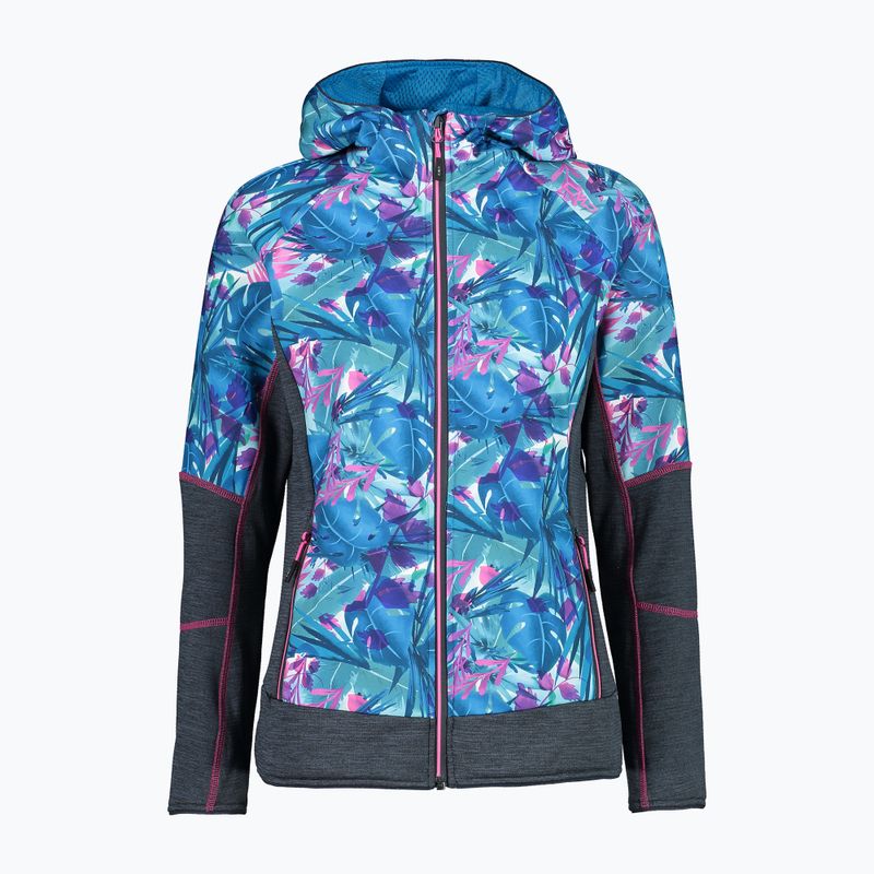 Bluza damska CMP 32E6156 Fix hawaian/purple fluo