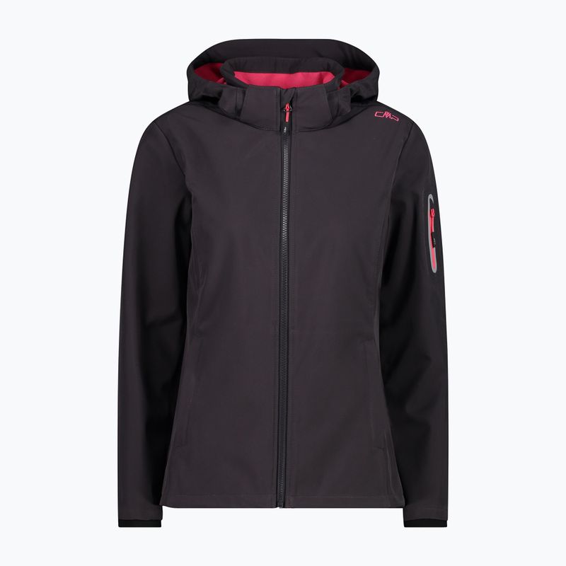 Kurtka softshell damska CMP 39A5006 Zip antracite/fragola 6