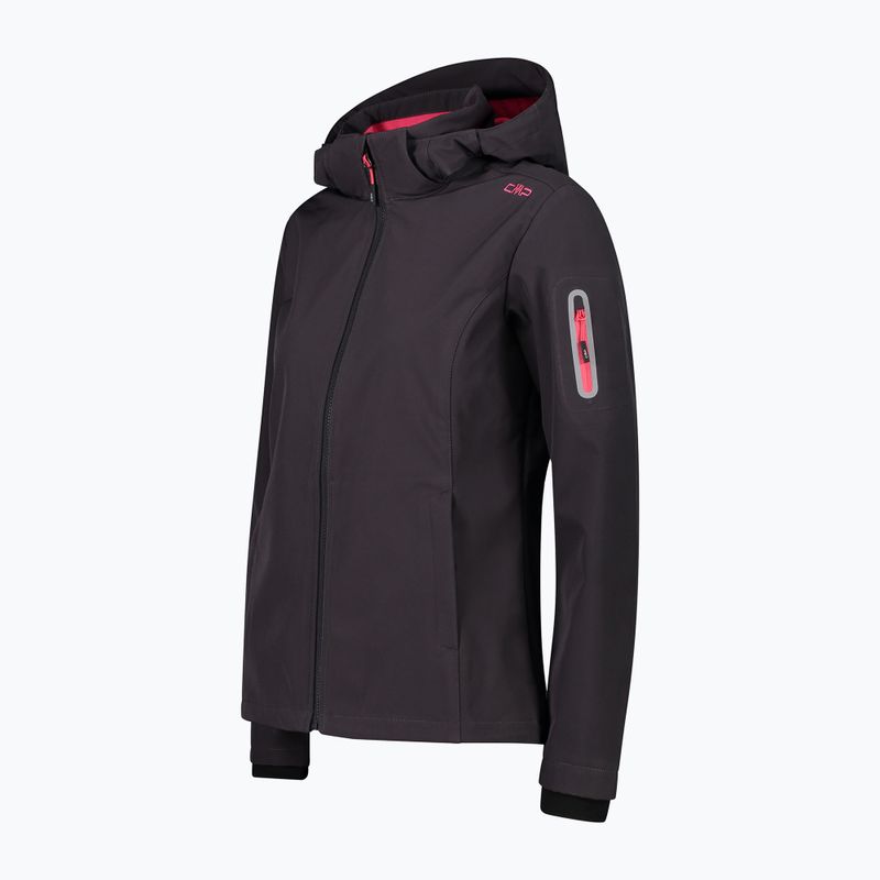 Kurtka softshell damska CMP 39A5006 Zip antracite/fragola 7