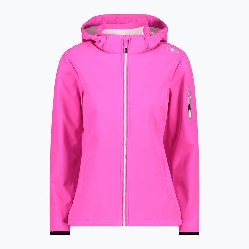 Kurtka softshell damska CMP 39A5006 Zip purple fluo